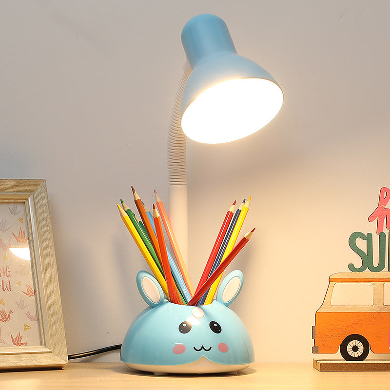 Cute Bunny Desk Lamp with Pencil Holder