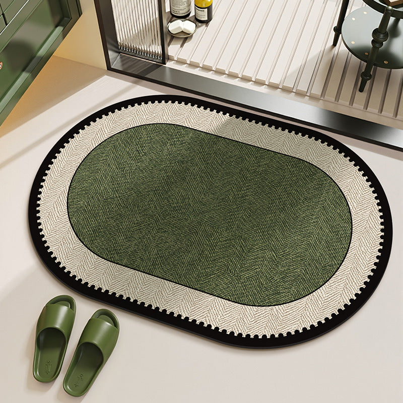 Elegant Herringbone Pattern Area Rug Stornfield
