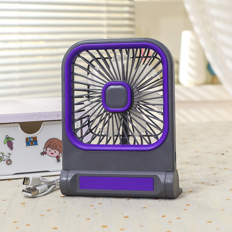 Ladies Portable Table Fan with Cat Design Stornfield
