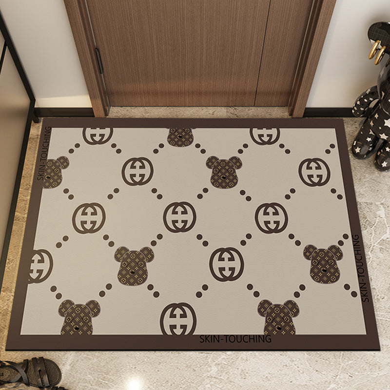 Cute Dog-Themed Entrance Mat