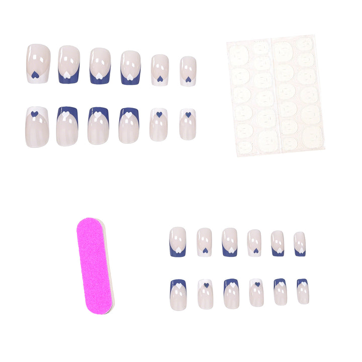 Artistic Heart Design Nail Enhancements Stornfield