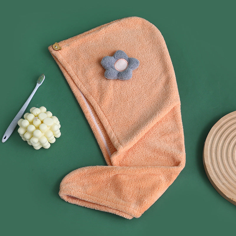 Women's Hair Turban with Practical Button Stornfield