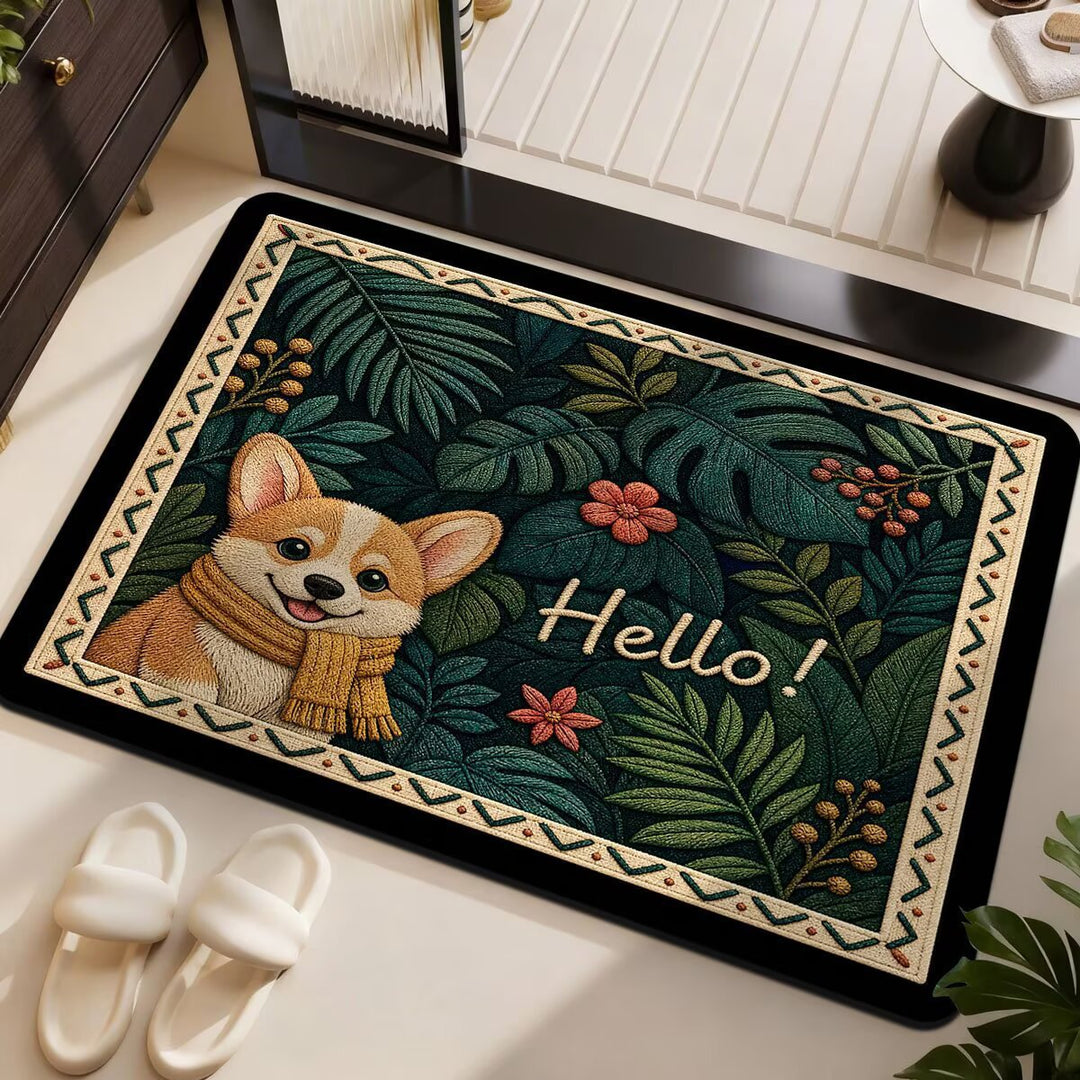 Cat-Themed Indoor Area Rug