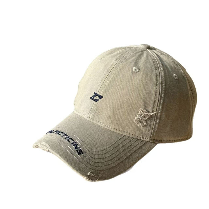 Men's Distressed Denim Baseball Cap Stornfield