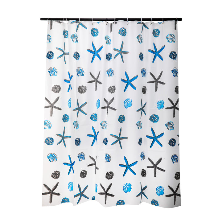 Coastal-Inspired Shower Curtain Stornfield