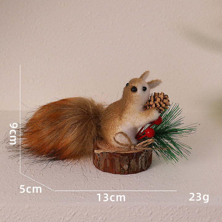 Cute decoration figure with squirrel motif Stornfield