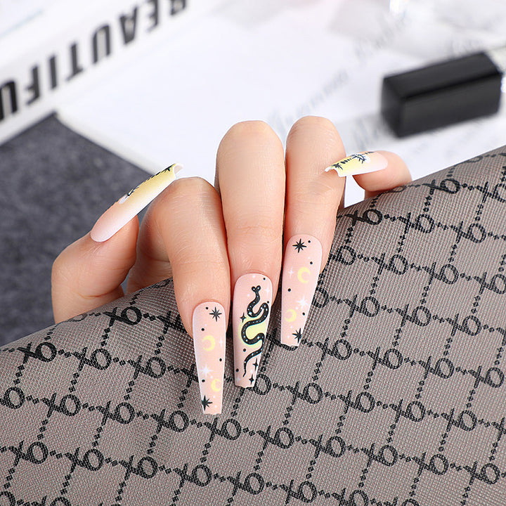 Creative artificial nails with unique patterns Stornfield