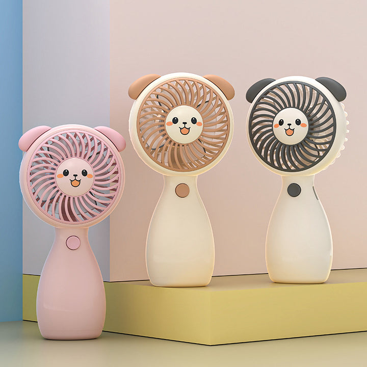 Cute Panda-Themed Handheld Cooling Fan Stornfield