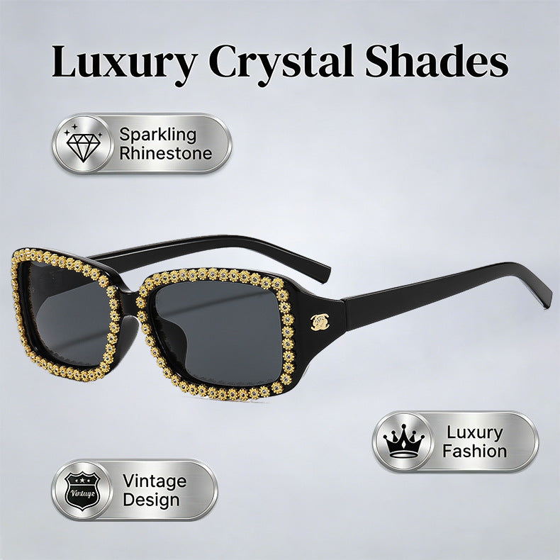 Ladies sunglasses with glamorous rhinestone frame Stornfield