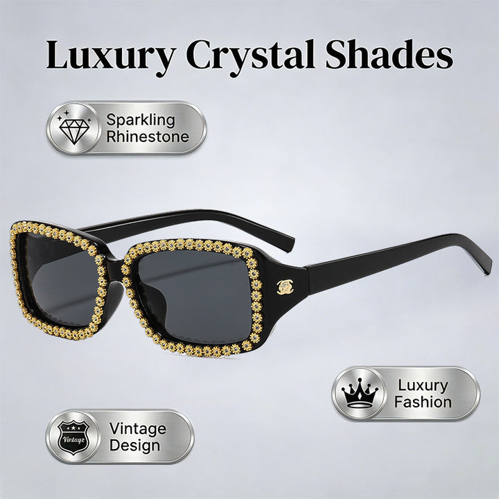 Ladies sunglasses with glamorous rhinestone frame Stornfield