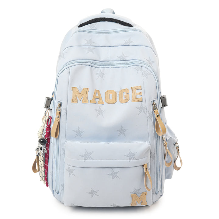 Star-Patterned Adjustable Backpack Stornfield