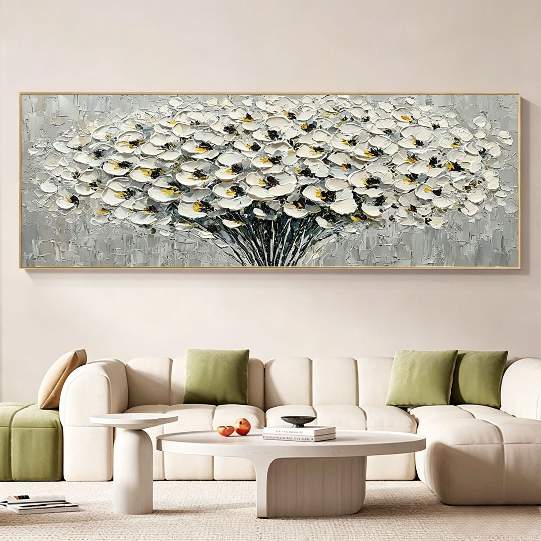 Abstract Floral Canvas Art for Home
