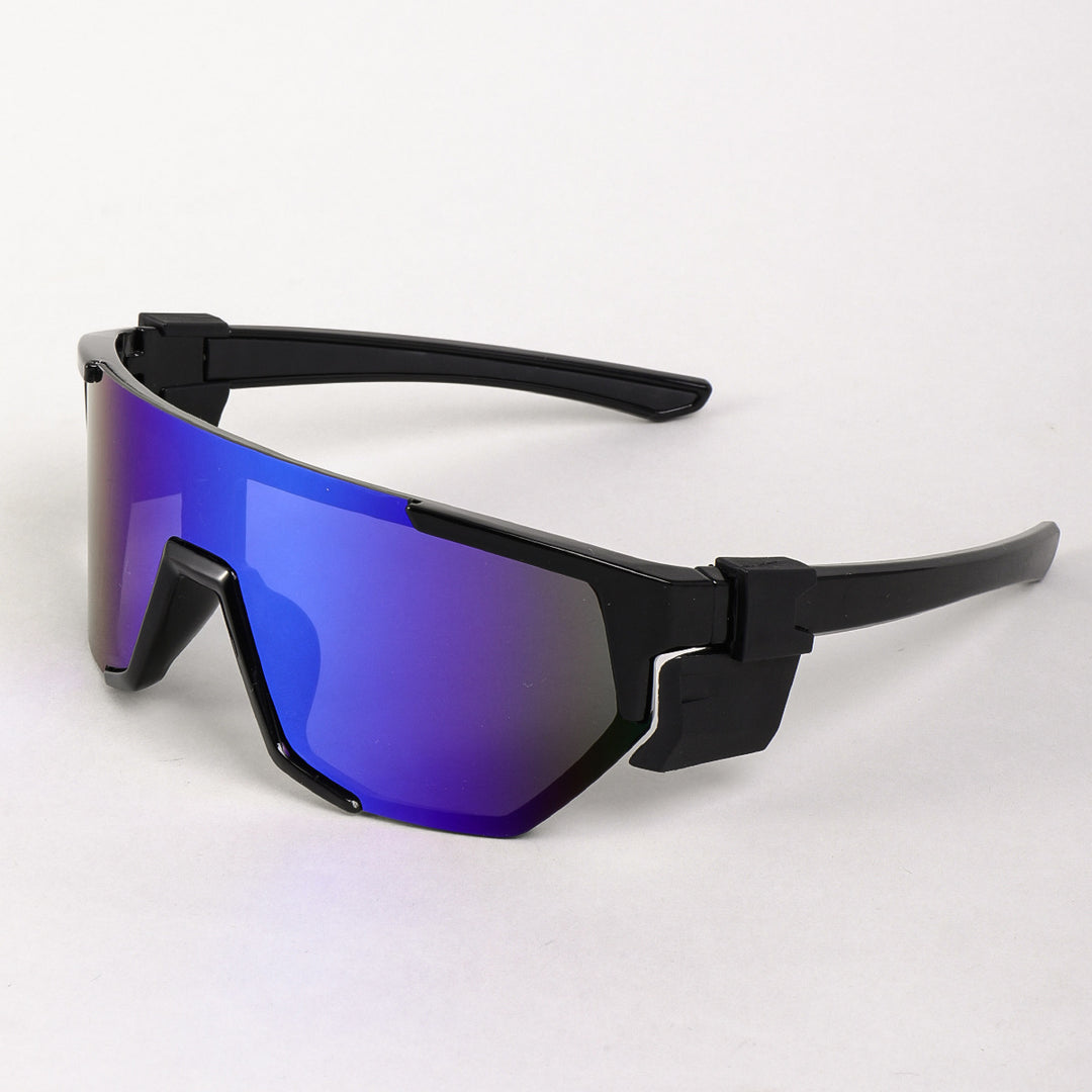 Women's sports sunglasses in a modern futuristic design with polarized lenses Stornfield
