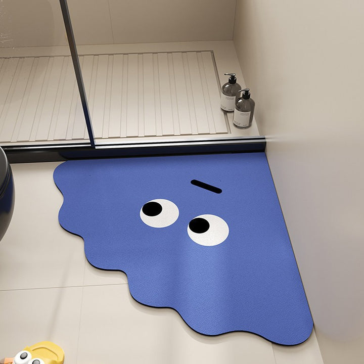Cute Cartoon Animal-Themed Bath Mat