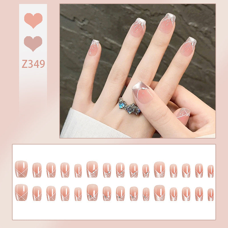 Artificial Nail Set with Glitter Accents Stornfield