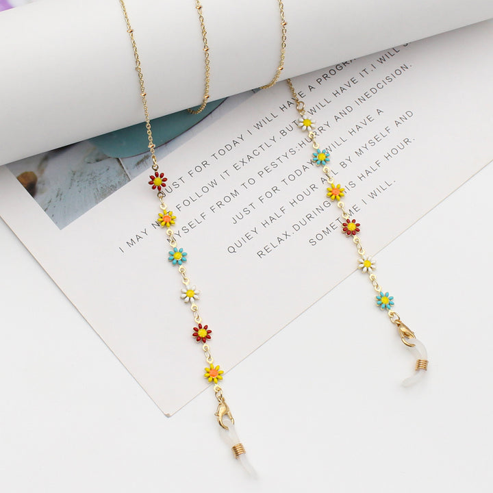 Floral Themed Eyewear Chain Stornfield