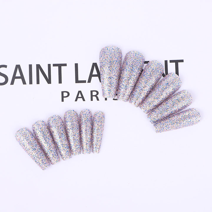 High-quality artificial nails with glitter effects Stornfield