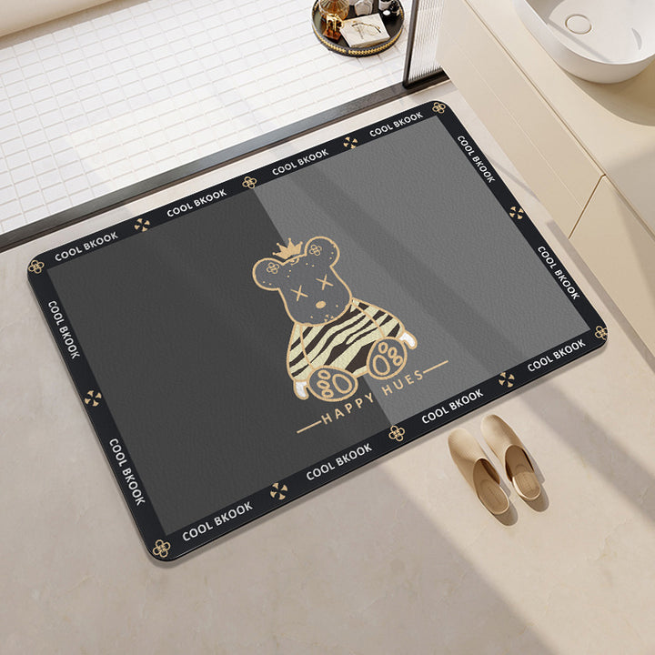Playful Citrus Bath Mat Stornfield