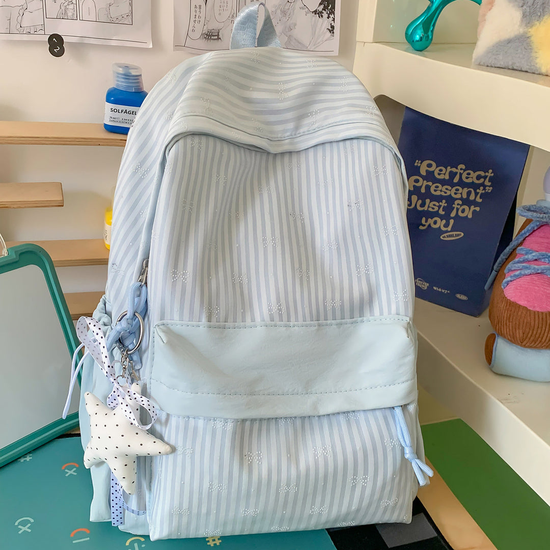 Stylish Casual Backpack with Decorative Features Stornfield