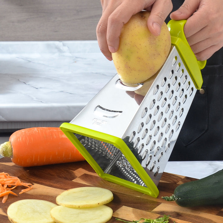 Ergonomic stainless steel cheese and vegetable slicer Stornfield