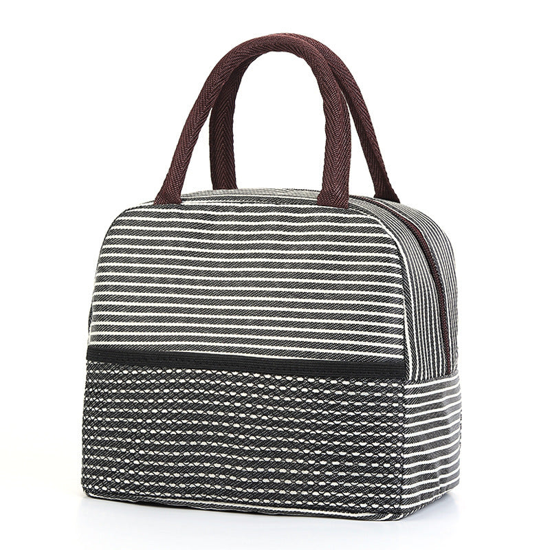 Insulated Striped Lunch Bag Stornfield