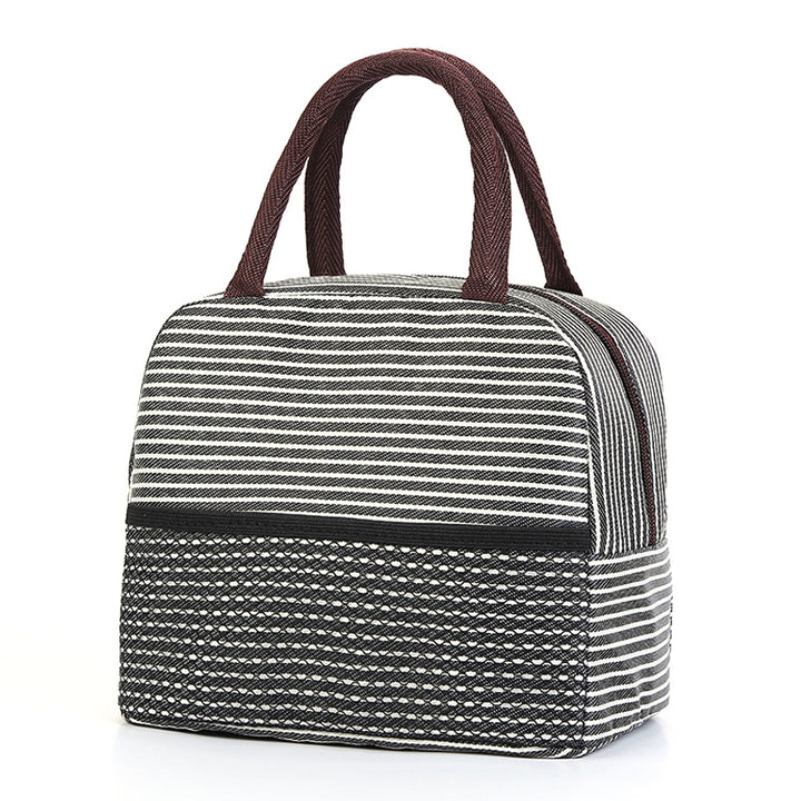 Insulated Striped Lunch Bag Stornfield