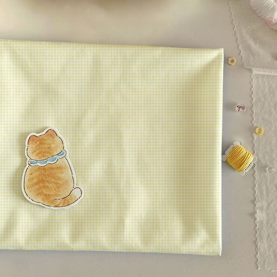 Cute Cat-Themed Decorative Pillowcase