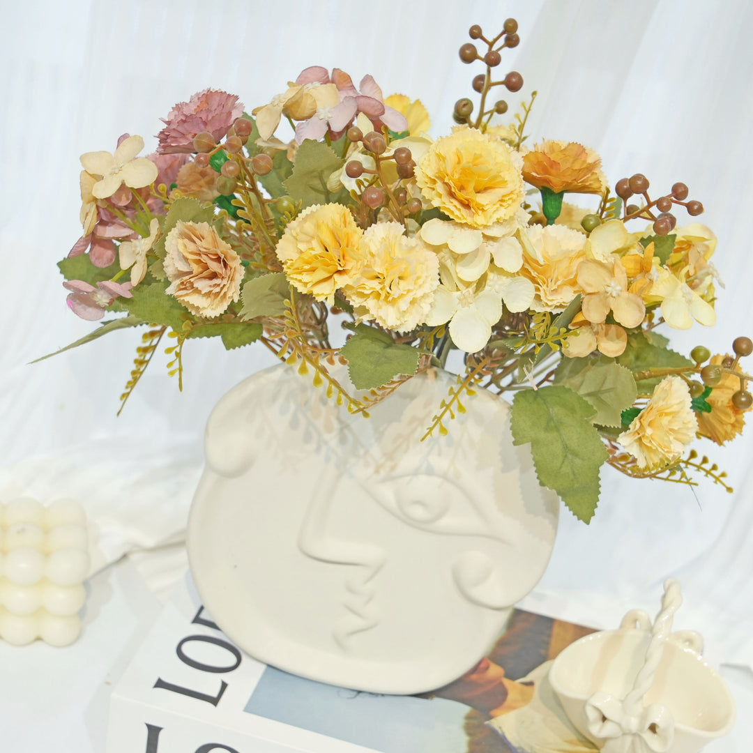 Elegant Faux Floral Stem Bouquet