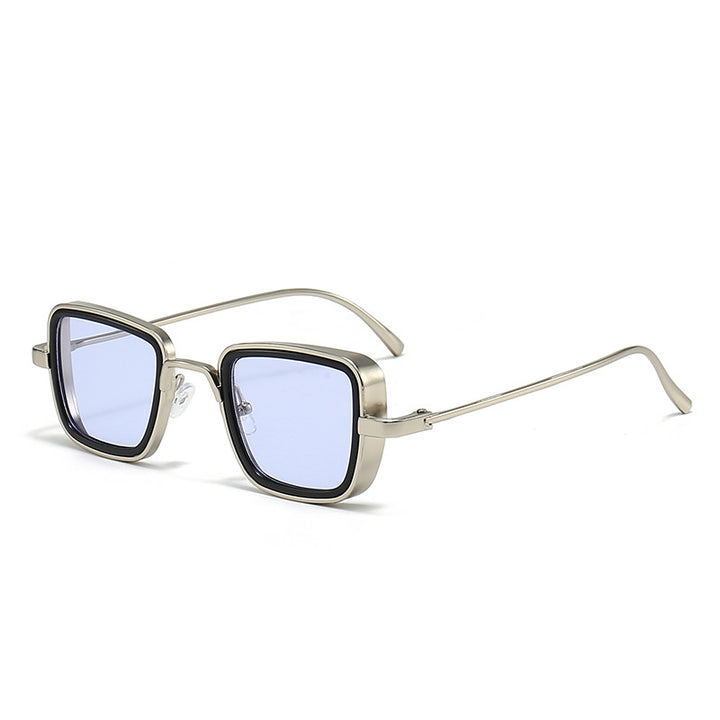 Women's stylish square sunglasses with elegant metal frame Stornfield