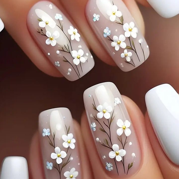 Floral Gradient Nail Art Kit Stornfield