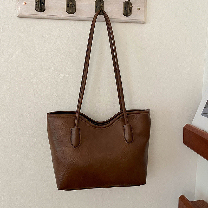 Classic Leather Tote Bag