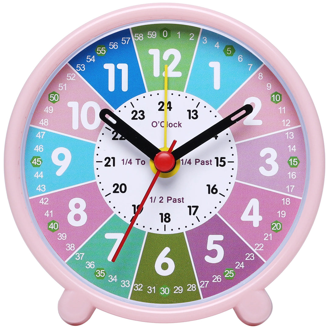 Table clock with bright colors Stornfield