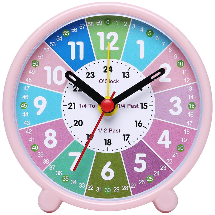 Table clock with bright colors Stornfield