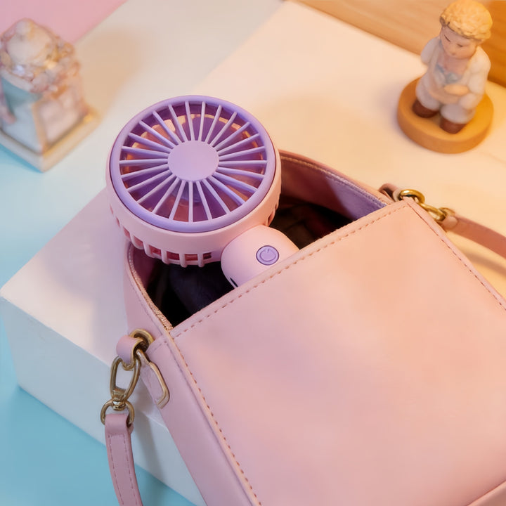 Women Portable USB Hand Fan with Flexibility Stornfield