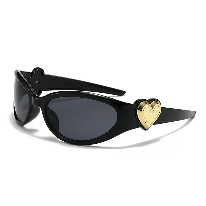 Ladies fashionable sunglasses in stylish heart design Stornfield