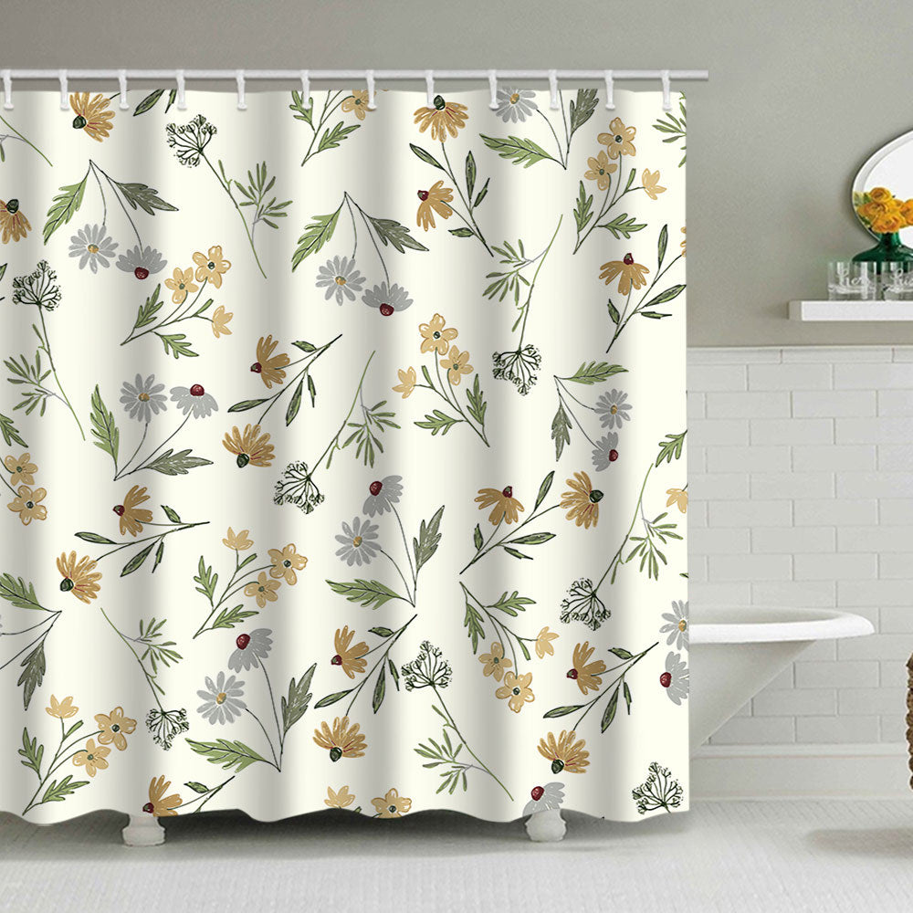 Floral Patterned Shower Curtain Stornfield 1784860161
