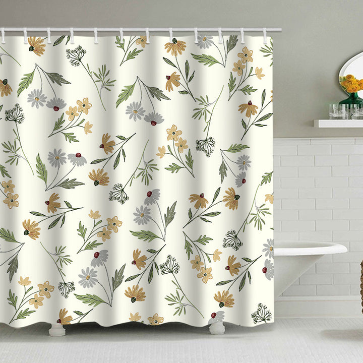 Floral Patterned Shower Curtain Stornfield 1784860161