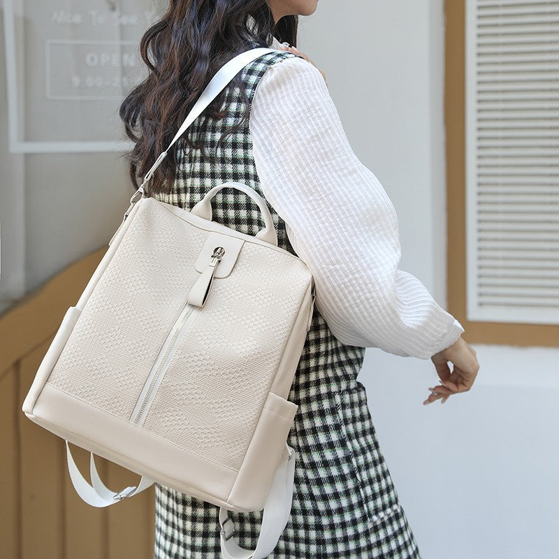 Textured Multi-Pocket Backpack Stornfield
