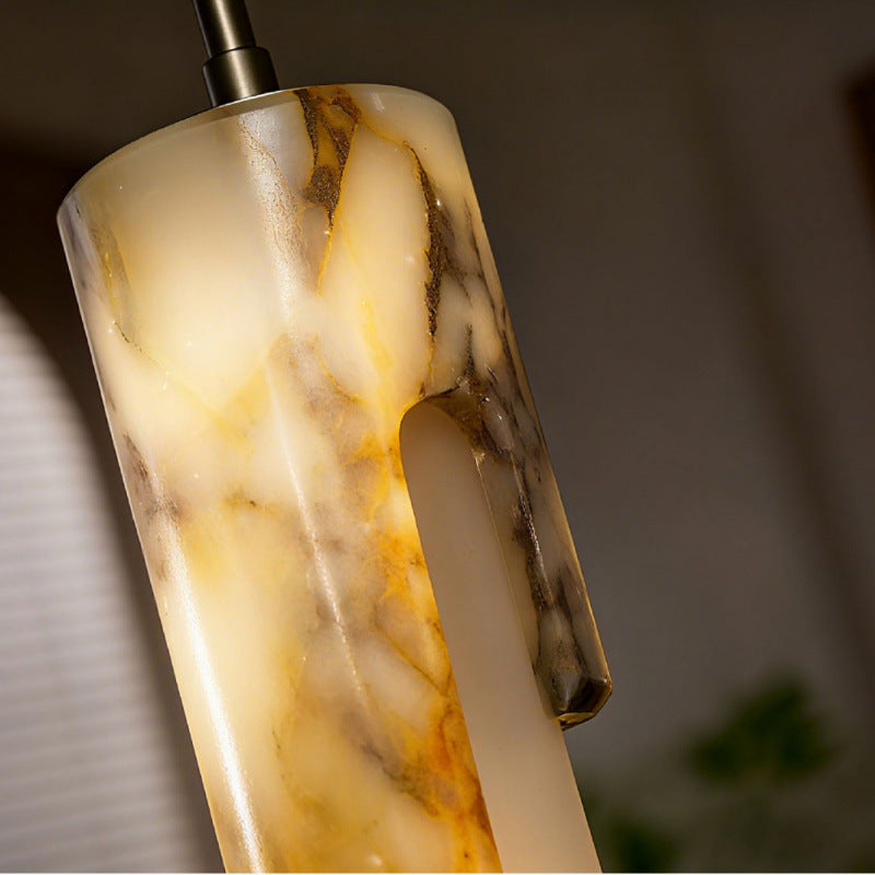 Elegant Alabaster Pendant Light