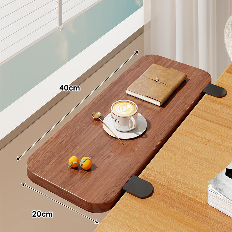 Clamp-On Window Sill Desk Extension Shelf