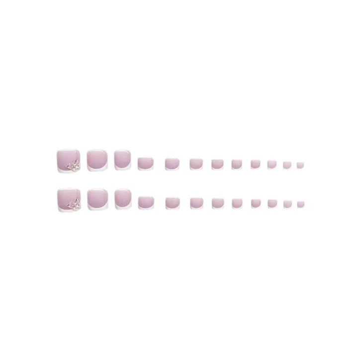 Elegant Decorative Press-On Nail Art Set Stornfield