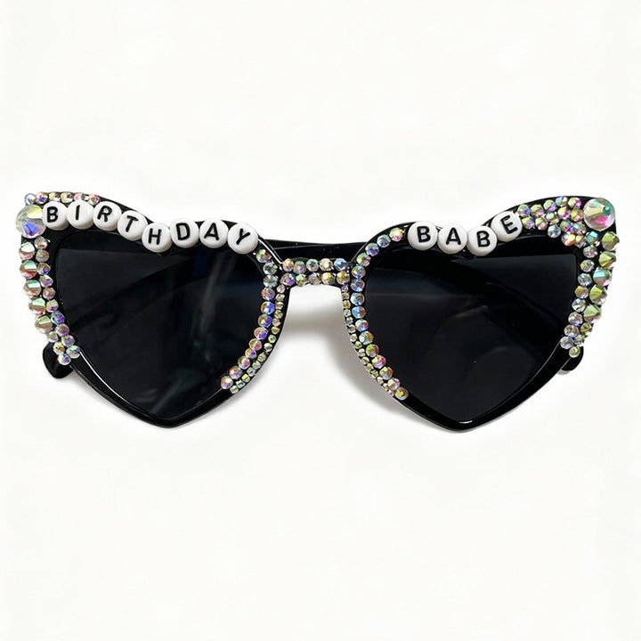 Birthday-Themed Heart-Shaped Sunglasses Stornfield