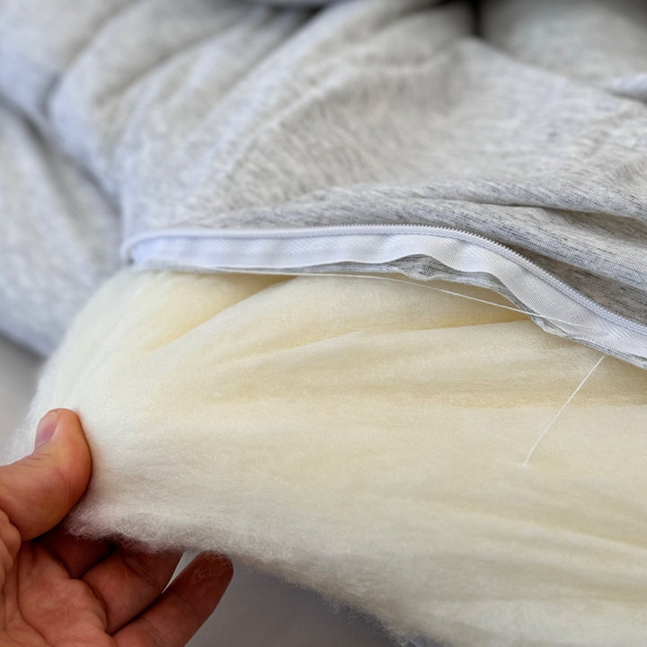 Jersey-Knit Cotton-Blend All-Season Comforter