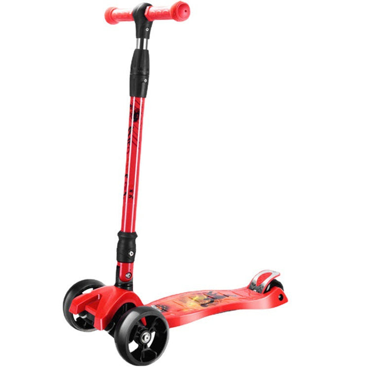 Foldable Light-Up Three-Wheel Scooter Stornfield