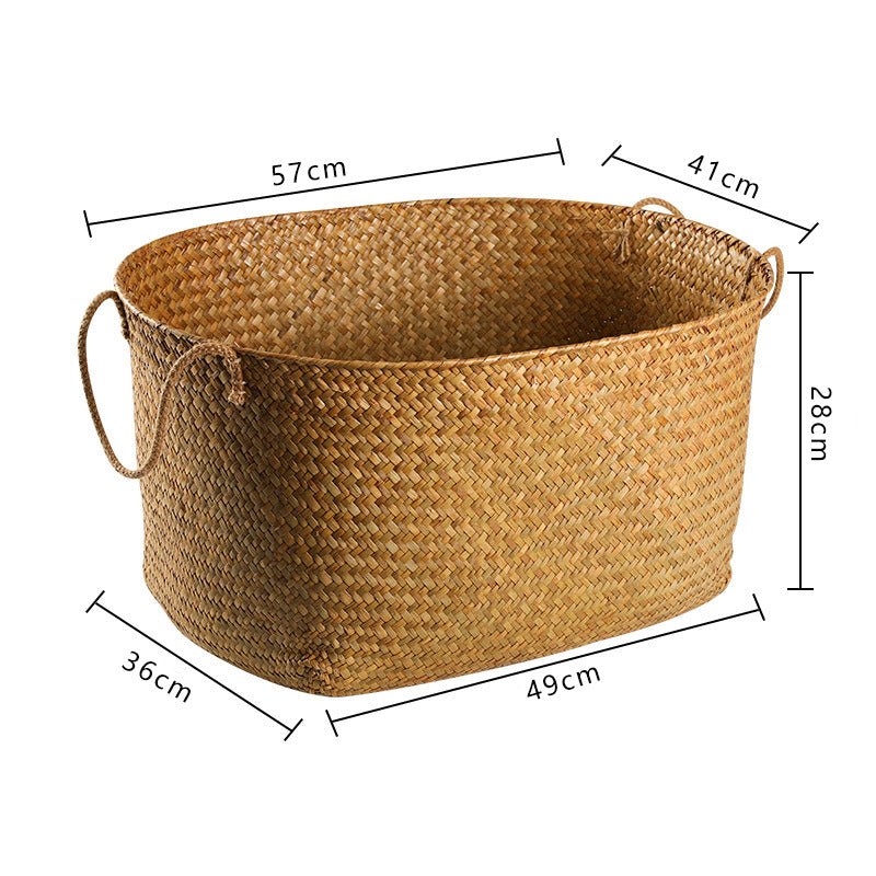 Large Handwoven Storage Basket Stornfield