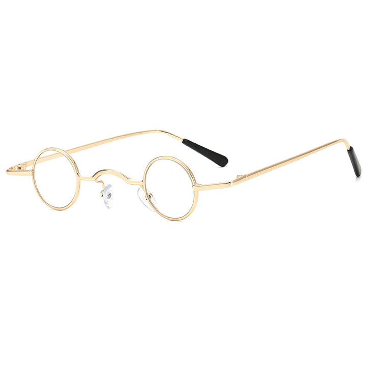 Women's fashionable round glasses with intricate metal frame Stornfield