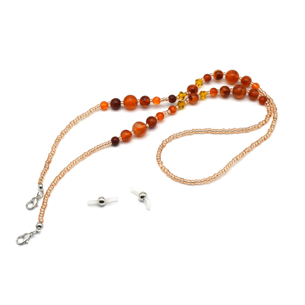 Handcrafted Beaded Eyewear Retainer Chain Stornfield