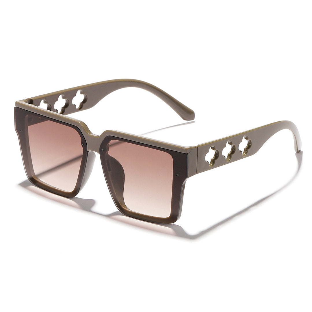 Women's fashionable square sunglasses with unique design Stornfield