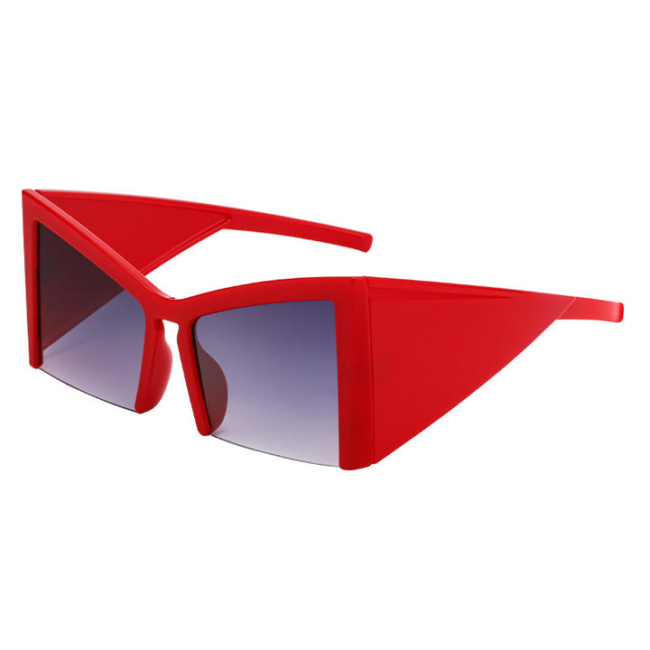 Women's futuristic sunglasses with striking angular frame Stornfield