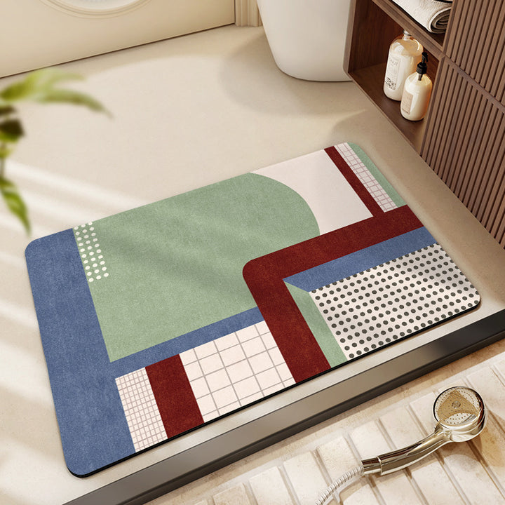 Decorative Bathroom Mat Stornfield